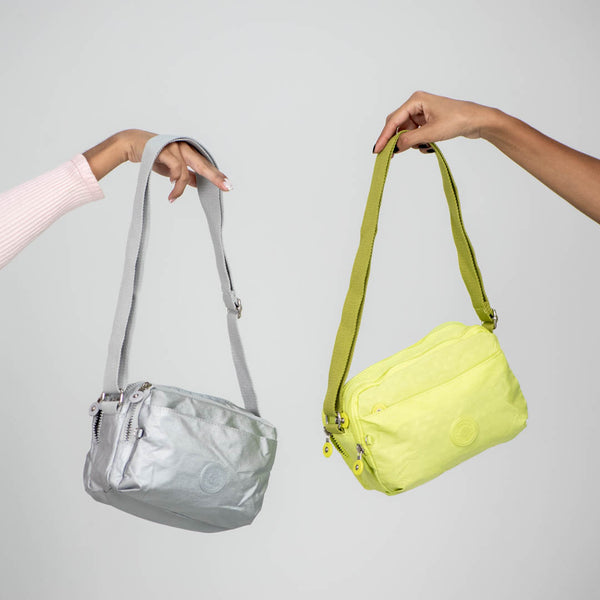 Bolso De Mano Gea Verde Limon